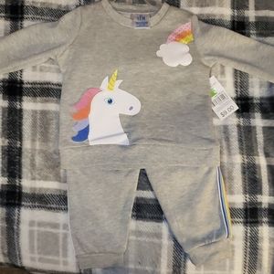 Unicorn sweatpants set